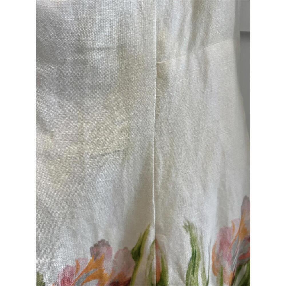 $495 Nicholas The Label Uma Ruffed Off The Shoulder Mini Floral Dress Size 2 - Picture 7 of 14